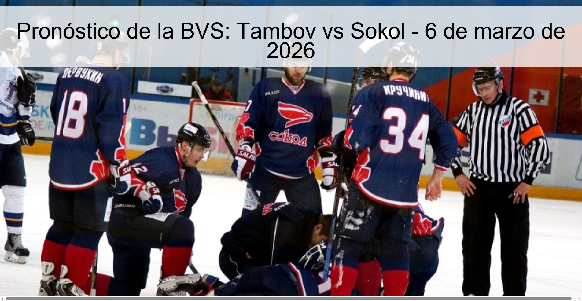 Pronóstico de la BVS: Tambov vs Sokol – 6 de marzo de 2026