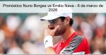 Pronóstico Nuno Borges vs Emilio Nava &#