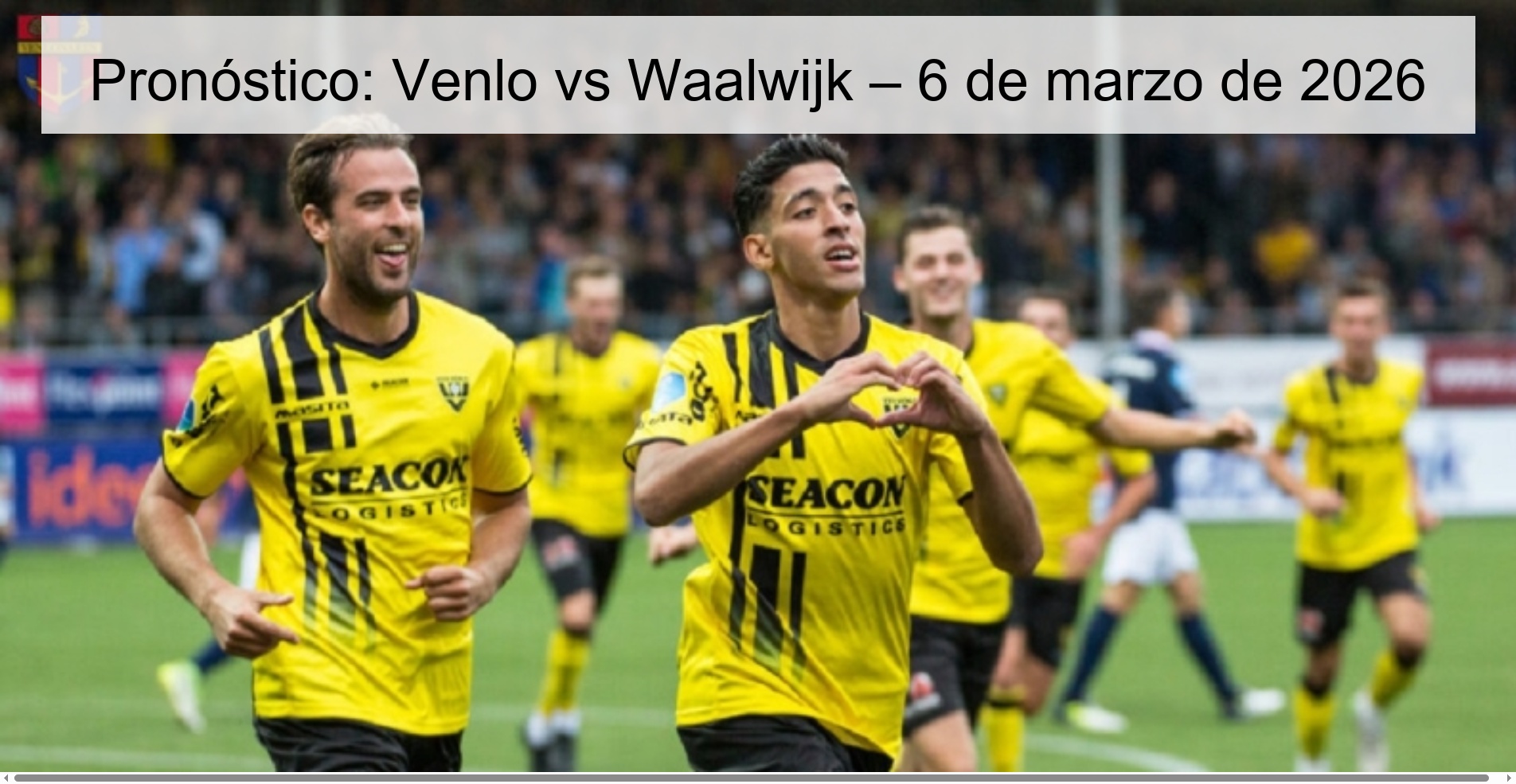 Pronóstico: Venlo vs Waalwijk – 6 de marzo de 2026