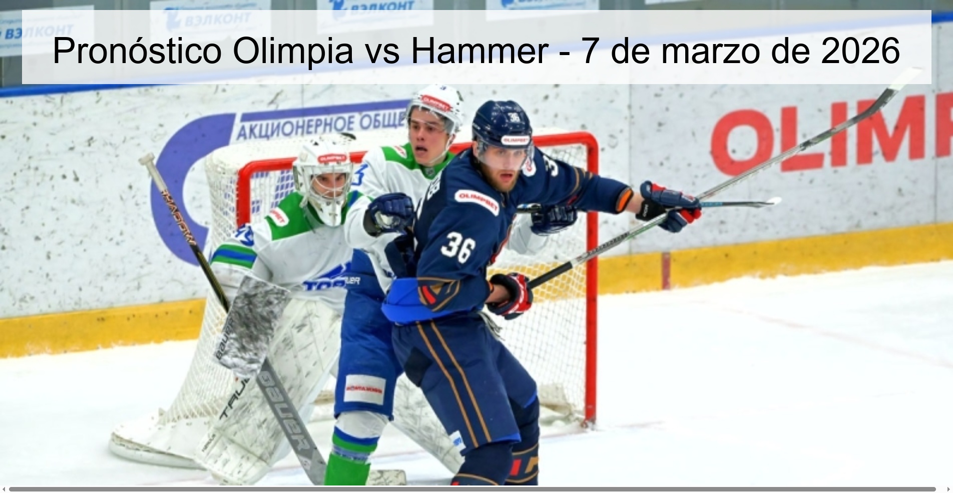 Pronóstico Olimpia vs Hammer – 7 de marzo de 2026