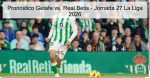 Pronóstico Getafe vs. Real Betis –