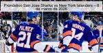 Pronóstico San Jose Sharks vs New York I