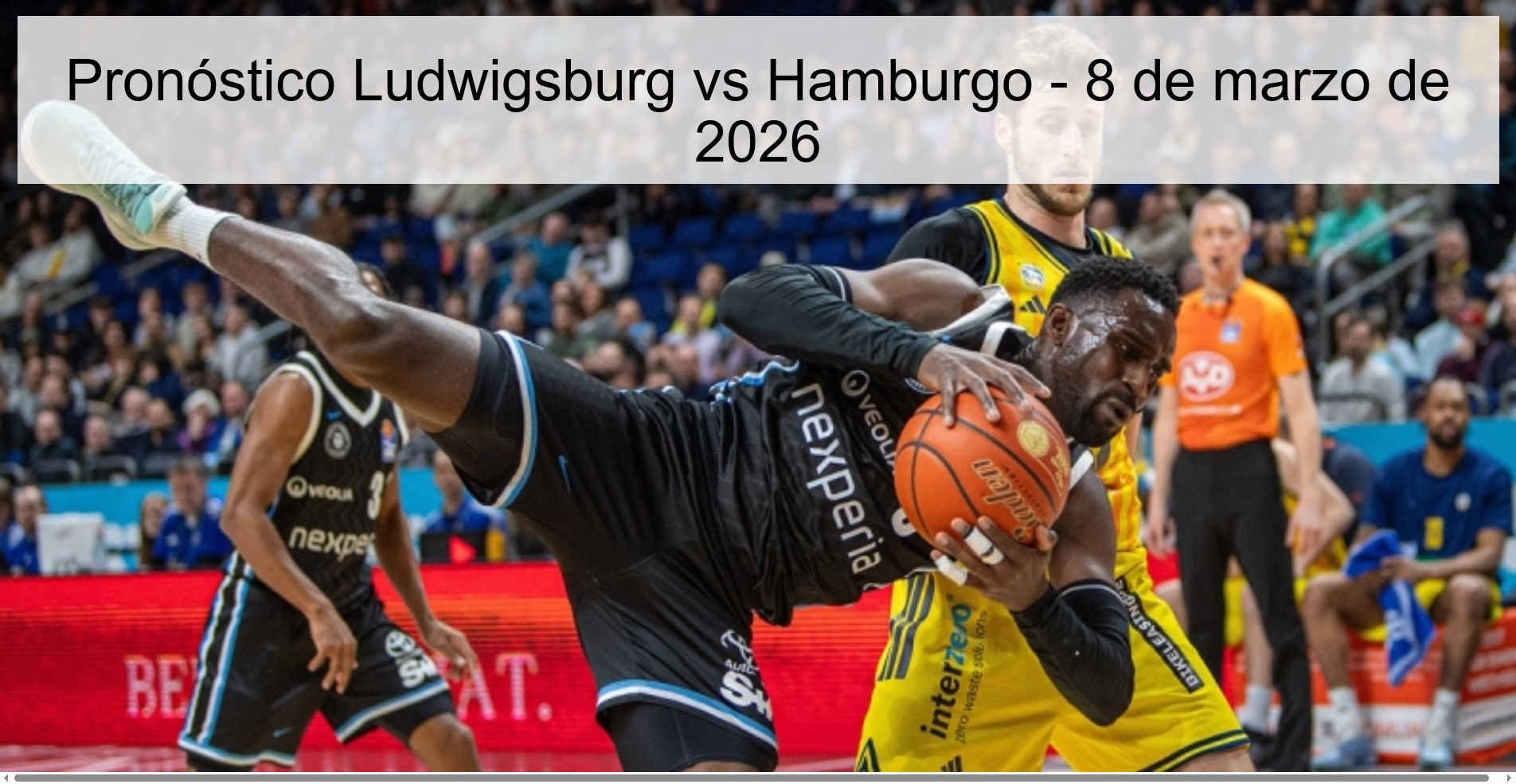 Pronóstico Ludwigsburg vs Hamburgo – 8 de marzo de 2026