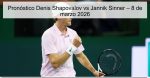 Pronóstico Denis Shapovalov vs Jannik Si