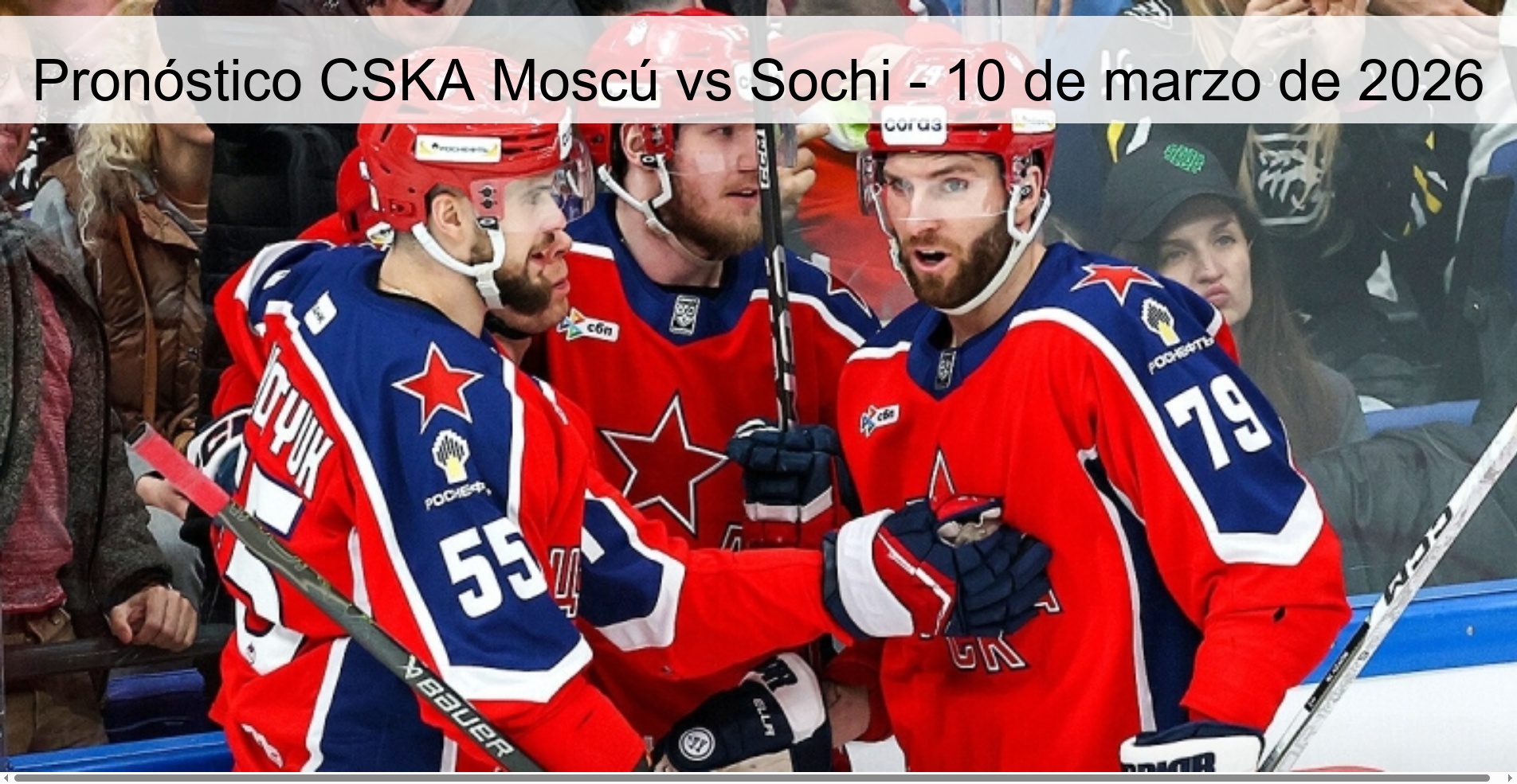 Pronóstico CSKA Moscú vs Sochi – 10 de marzo de 2026