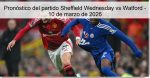 Pronóstico del partido Sheffield Wednesd