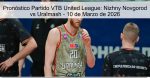 Pronóstico Partido VTB United League: Ni