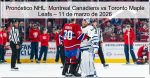 Pronóstico NHL: Montreal Canadiens vs To