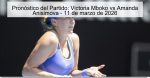 Pronóstico del Partido: Victoria Mboko v