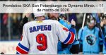 Pronóstico SKA San Petersburgo vs Dynamo