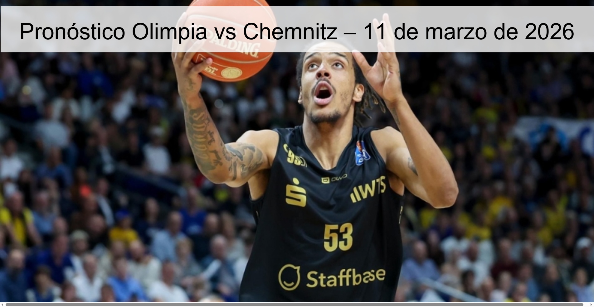 Pronóstico Olimpia vs Chemnitz – 11 de marzo de 2026