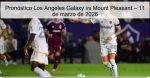 Pronóstico Los Angeles Galaxy vs Mount P