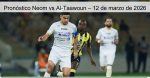 Pronóstico Neom vs Al-Taawoun – 12 de ma