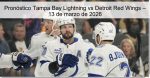 Pronóstico Tampa Bay Lightning vs Detroi