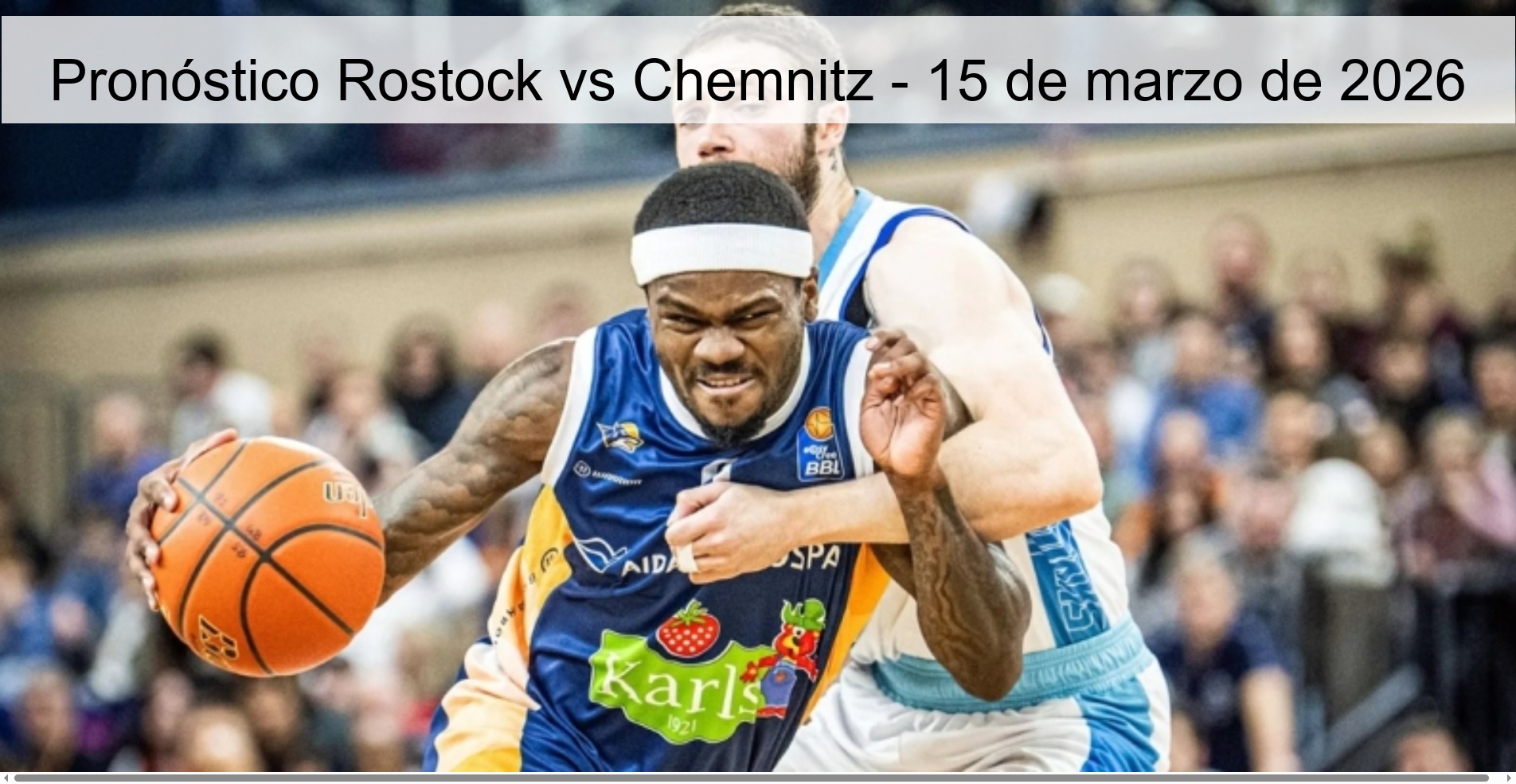 Pronóstico Rostock vs Chemnitz – 15 de marzo de 2026