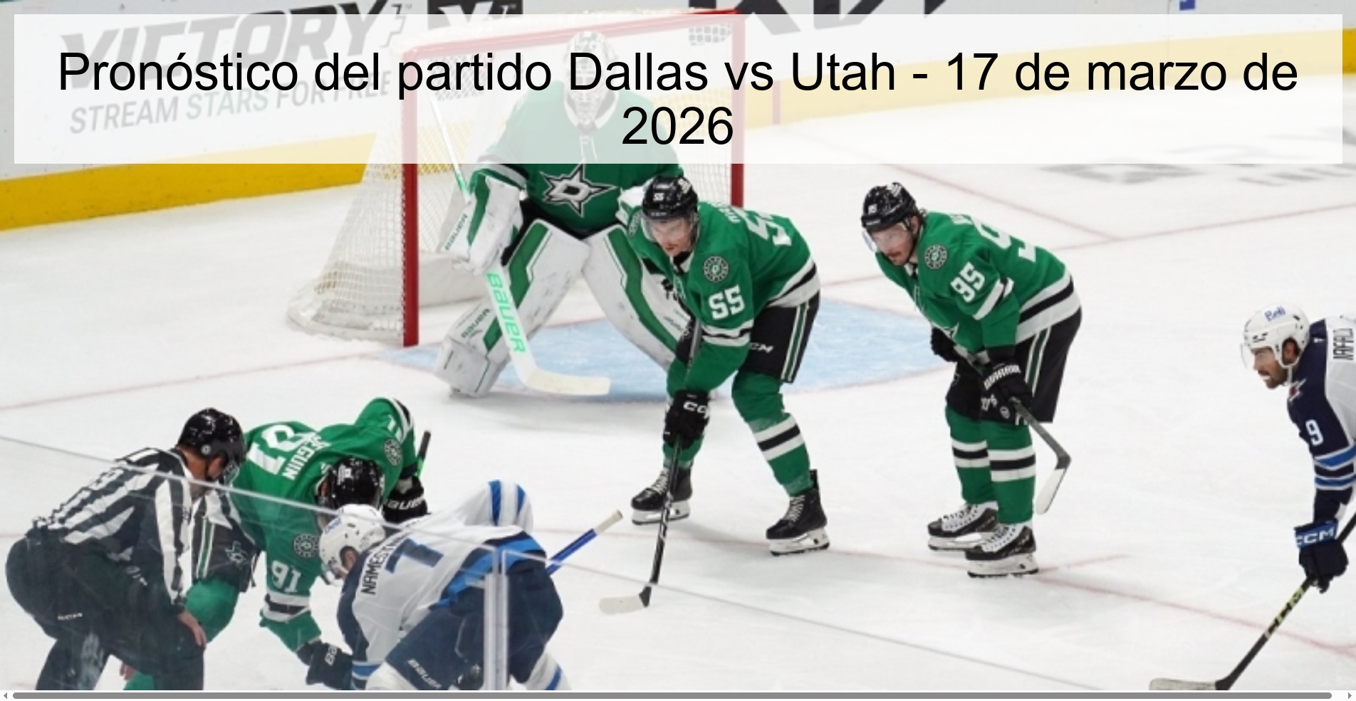 Pronóstico del partido Dallas vs Utah – 17 de marzo de 2026