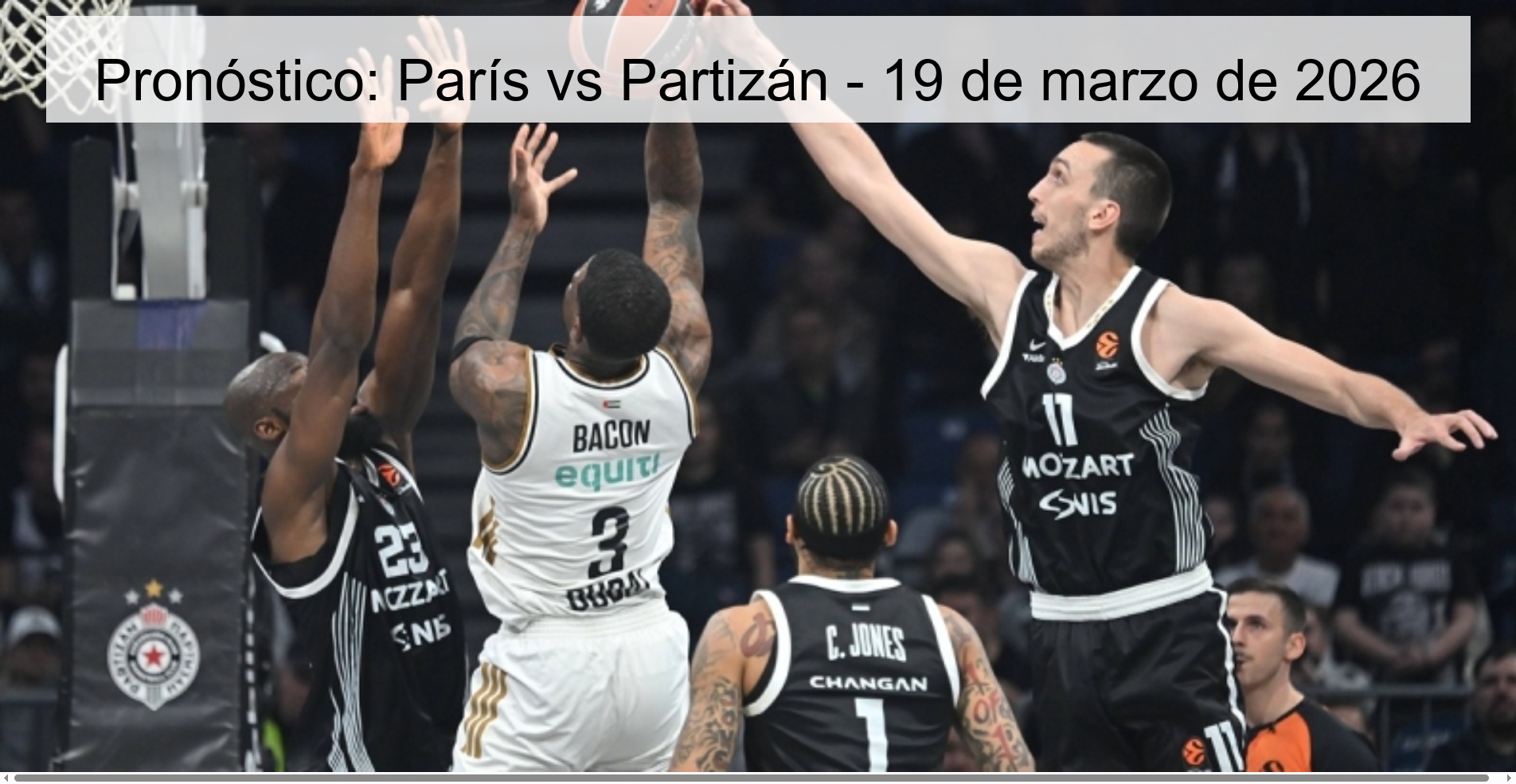 Pronóstico: París vs Partizán – 19 de marzo de 2026