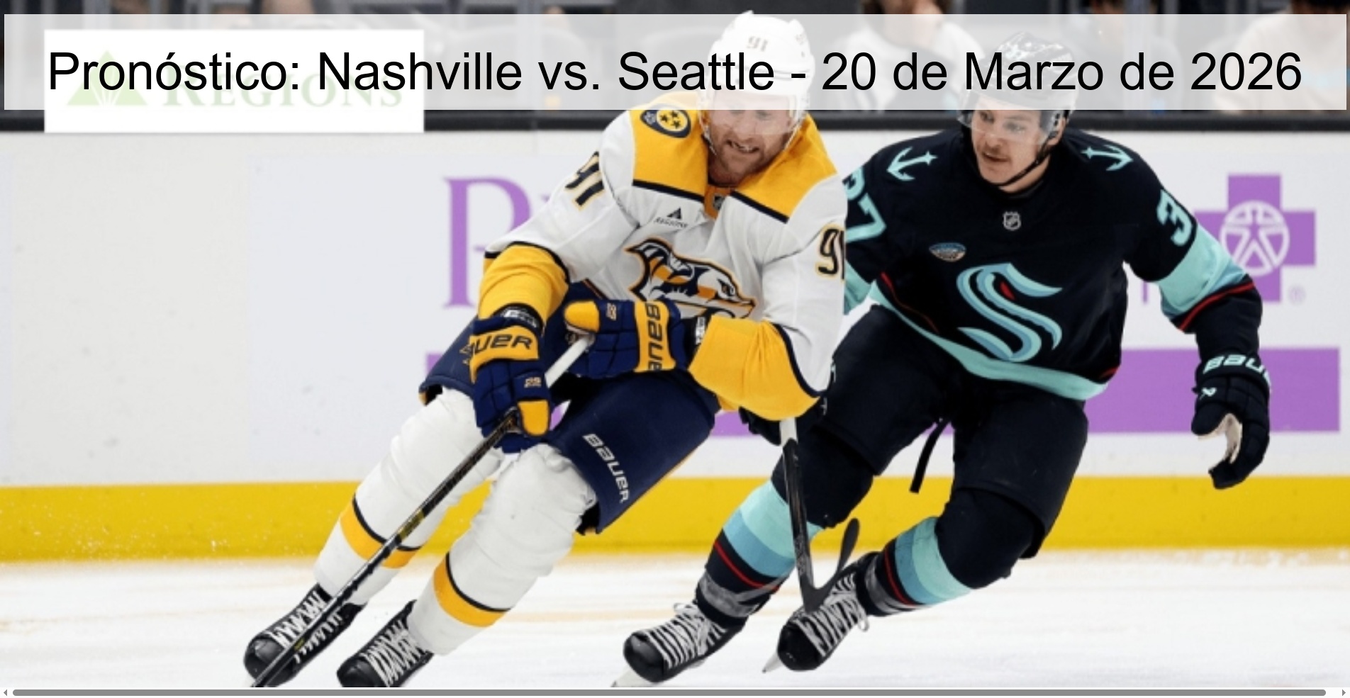 Pronóstico: Nashville vs. Seattle – 20 de Marzo de 2026