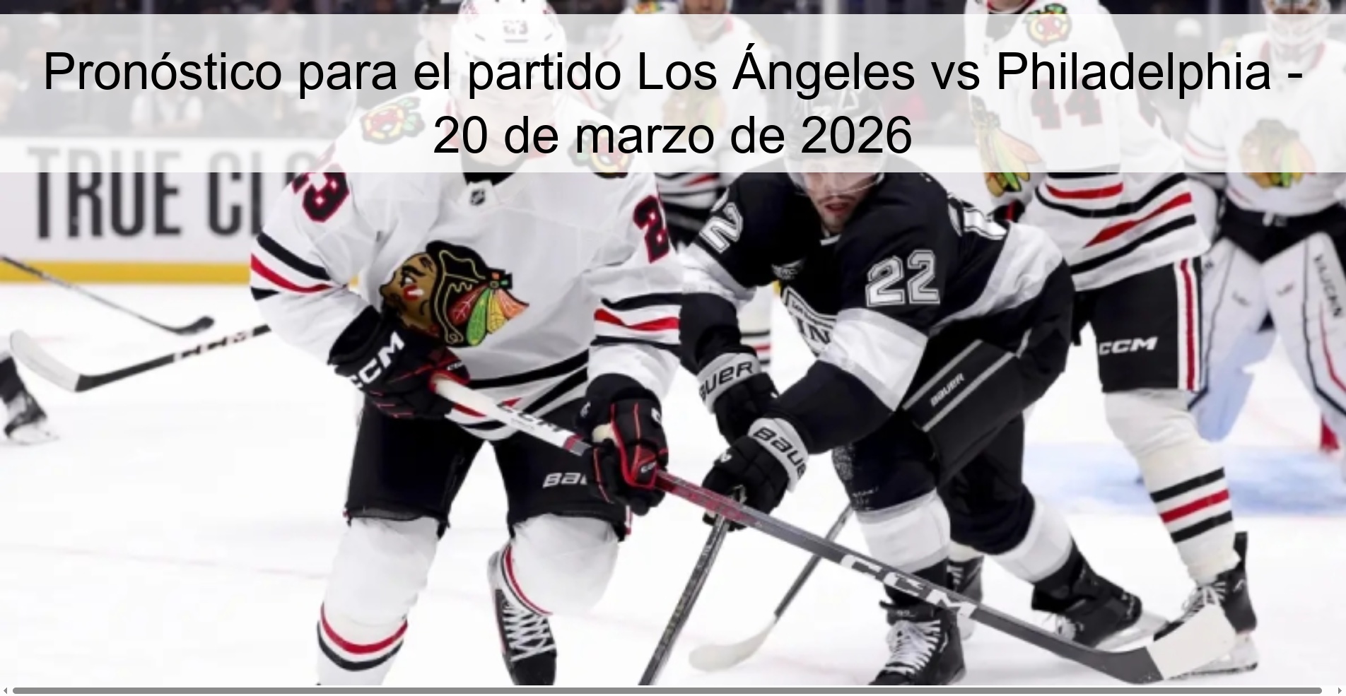 Pronóstico para el partido Los Ángeles vs Philadelphia – 20 de marzo de 2026