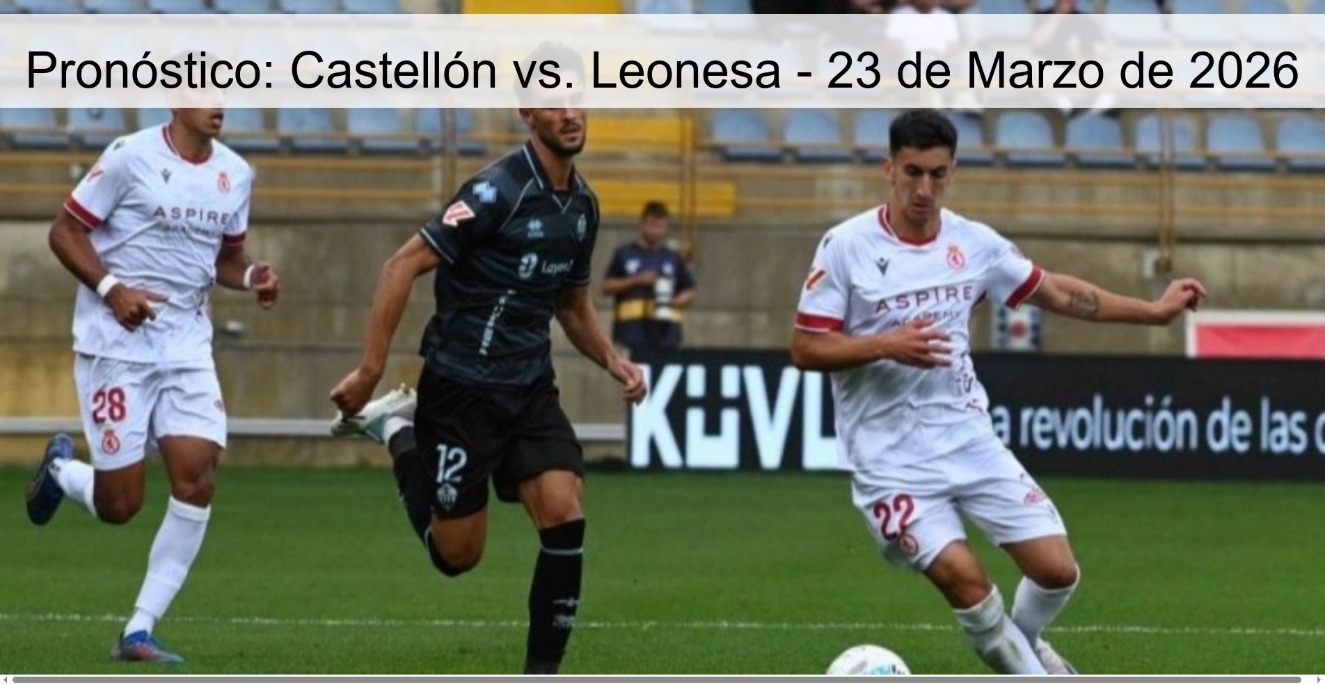 Pronóstico: Castellón vs. Leonesa – 23 de Marzo de 2026