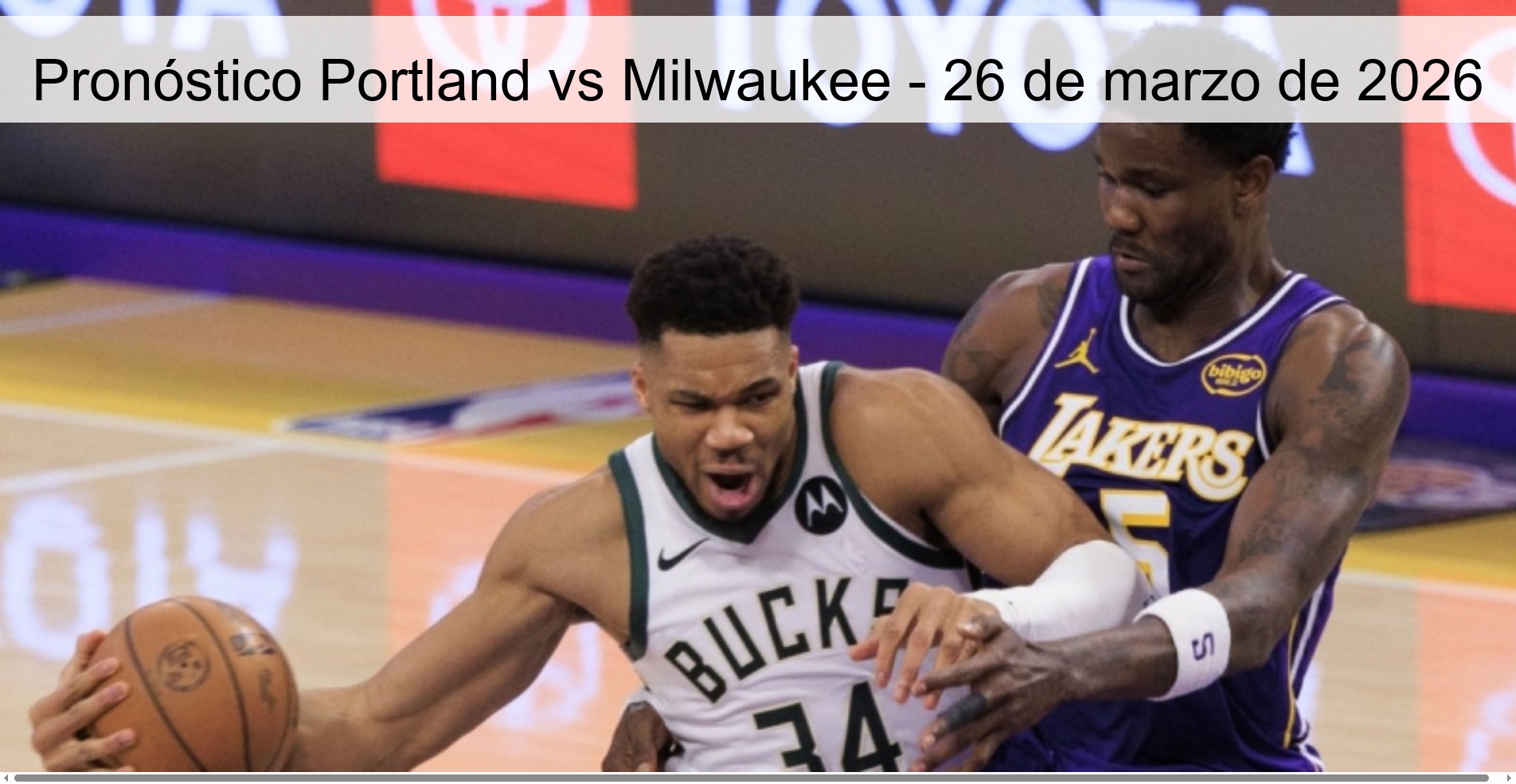 Pronóstico Portland vs Milwaukee – 26 de marzo de 2026