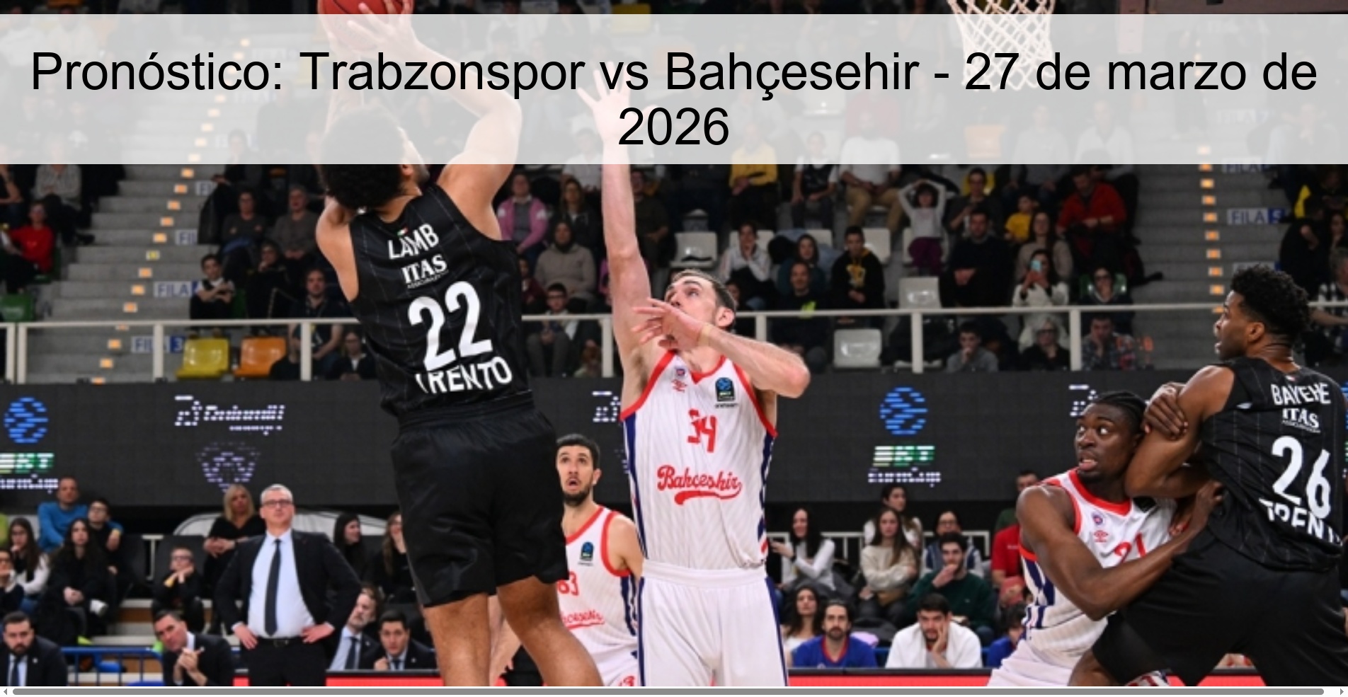 Pronóstico: Trabzonspor vs Bahçesehir – 27 de marzo de 2026
