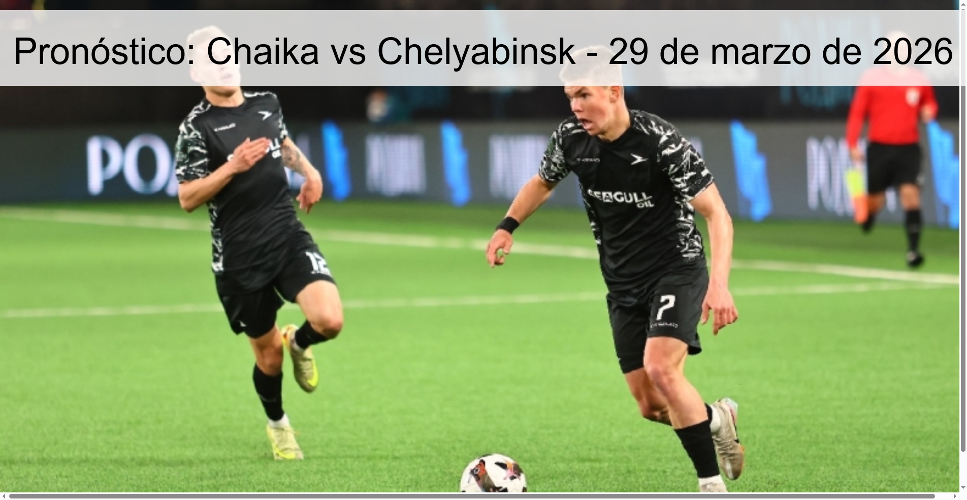 Pronóstico: Chaika vs Chelyabinsk - 29 de marzo de 2026 Pronóstico: Chaika vs Chelyabinsk - 29 de marzo de 2026