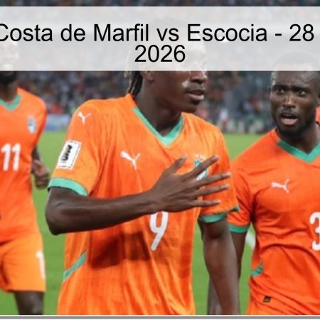 Pronóstico: Costa de Marfil vs Escocia – 28 de marzo de 2026
