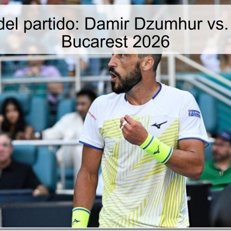 Pronóstico del partido: Damir Dzumhur vs. Filip Jianu – Bucarest 2026