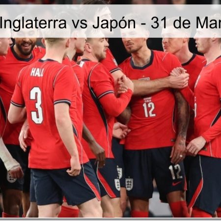 Pronóstico Inglaterra vs Japón – 31 de Marzo de 2026