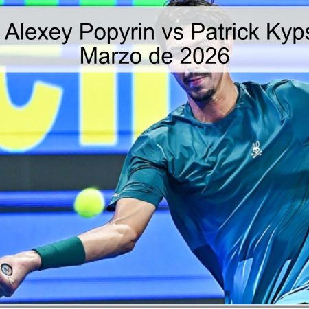 Pronóstico Alexey Popyrin vs Patrick Kypson – 31 de Marzo de 2026