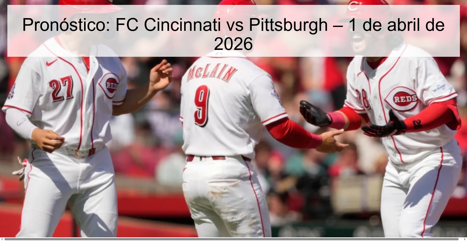 Pronóstico: FC Cincinnati vs Pittsburgh – 1 de abril de 2026 Pronóstico: FC Cincinnati vs Pittsburgh – 1 de abril de 2026