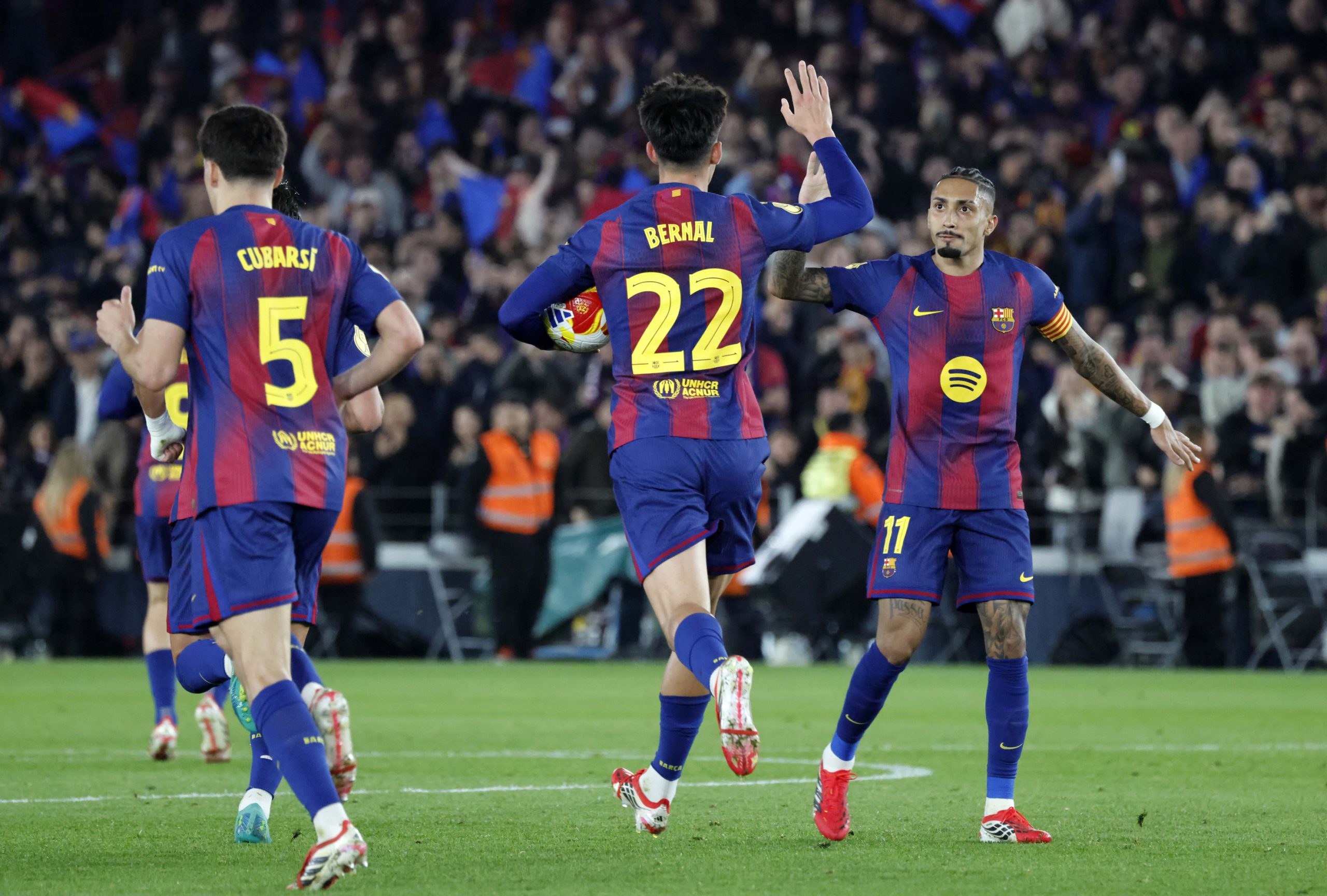 Marc Bernal brilla en su regreso, pero el Barcelona se queda a las puertas de la final