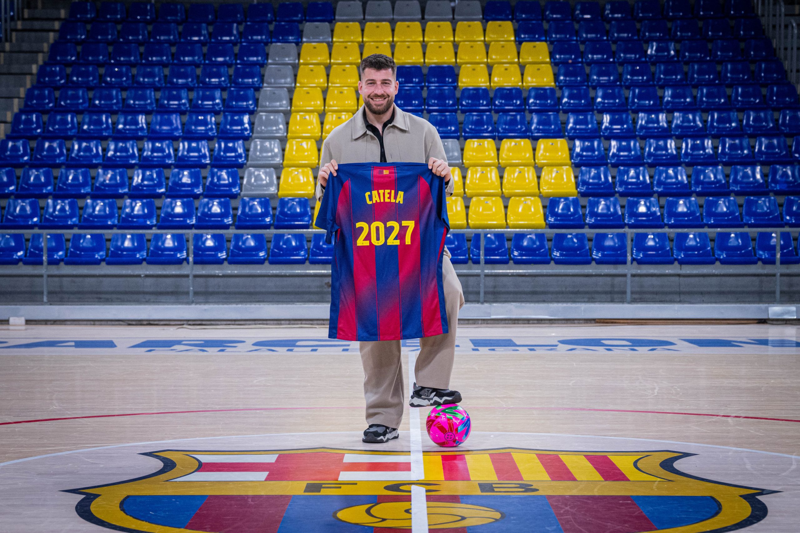 Juanjo Catela sigue con el Barça de fútbol sala hasta 2027: renovación confirmada