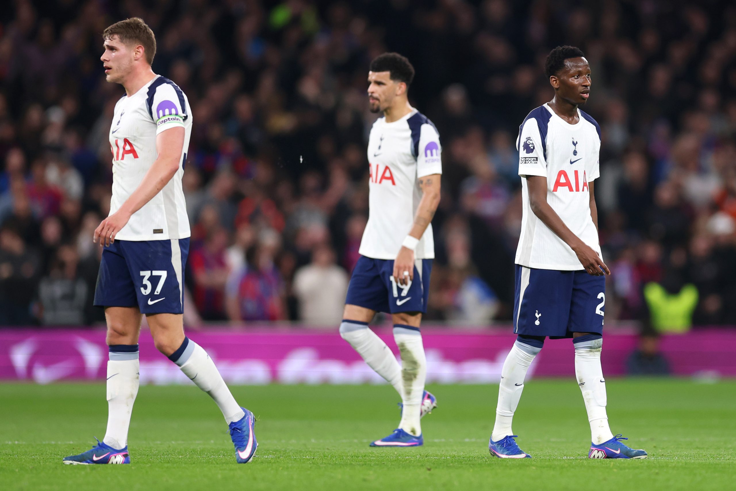 El Tottenham al borde del abismo: la remontada del Crystal Palace agrava su crisis