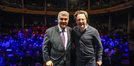 Laporta comienza su campaña electoral: un futuro con Espai Barça y Spotify Camp Nou como ejes clave