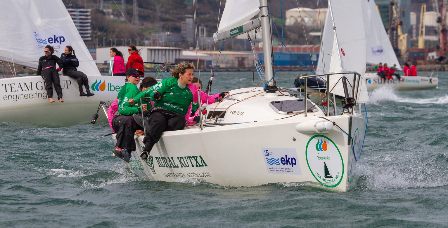 Arranca la Liga Iberdrola 2026 con la VII EKP Women’s Cup: La vela femenina española da su primer gran paso