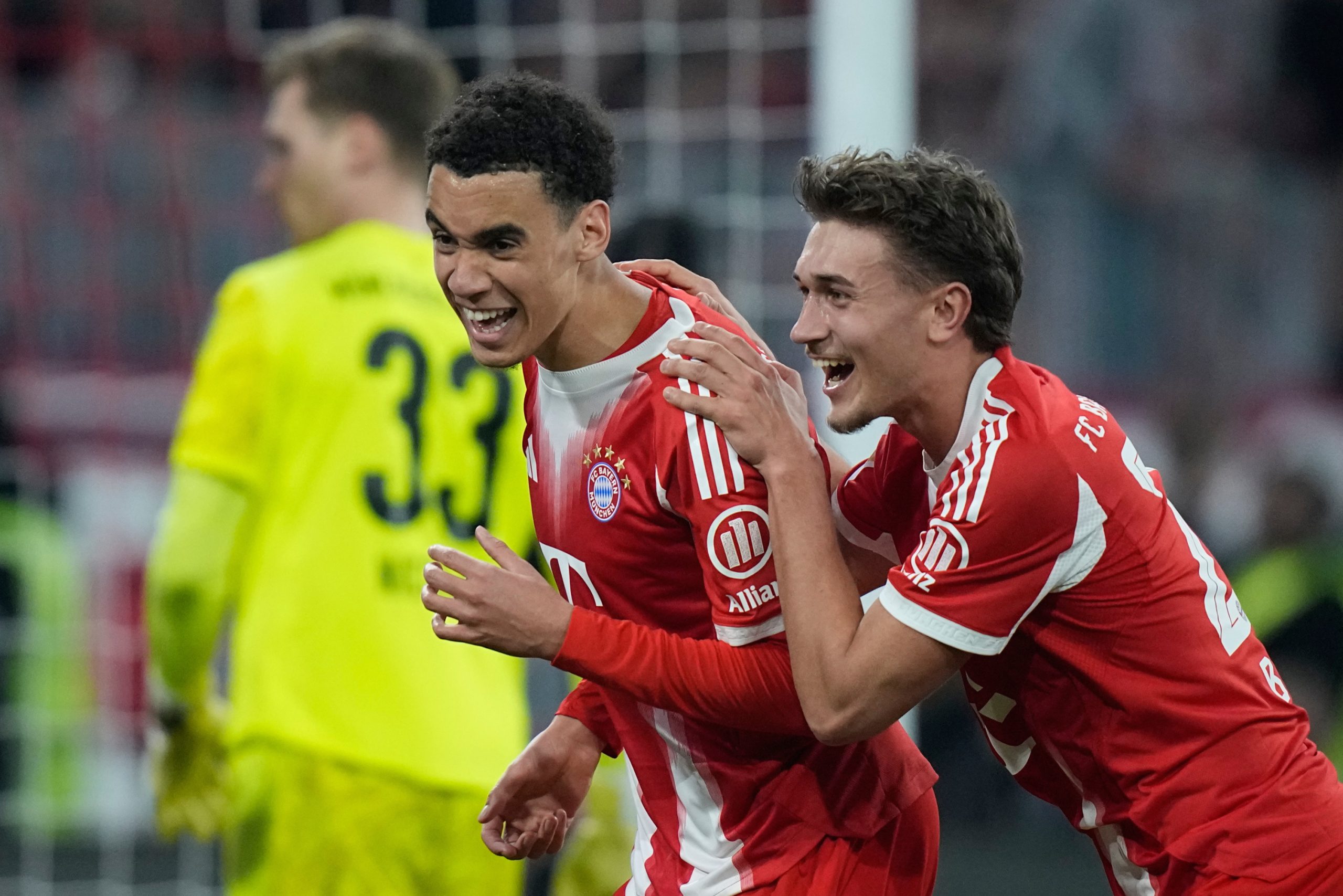 El Bayern Múnich sigue imparables: goleada al Borussia Mönchengladbach para afianzarse en la cima