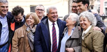 Laporta Intensifica su Campaña Electoral a Solo Una Semana de las Elecciones en el FC Barcelona