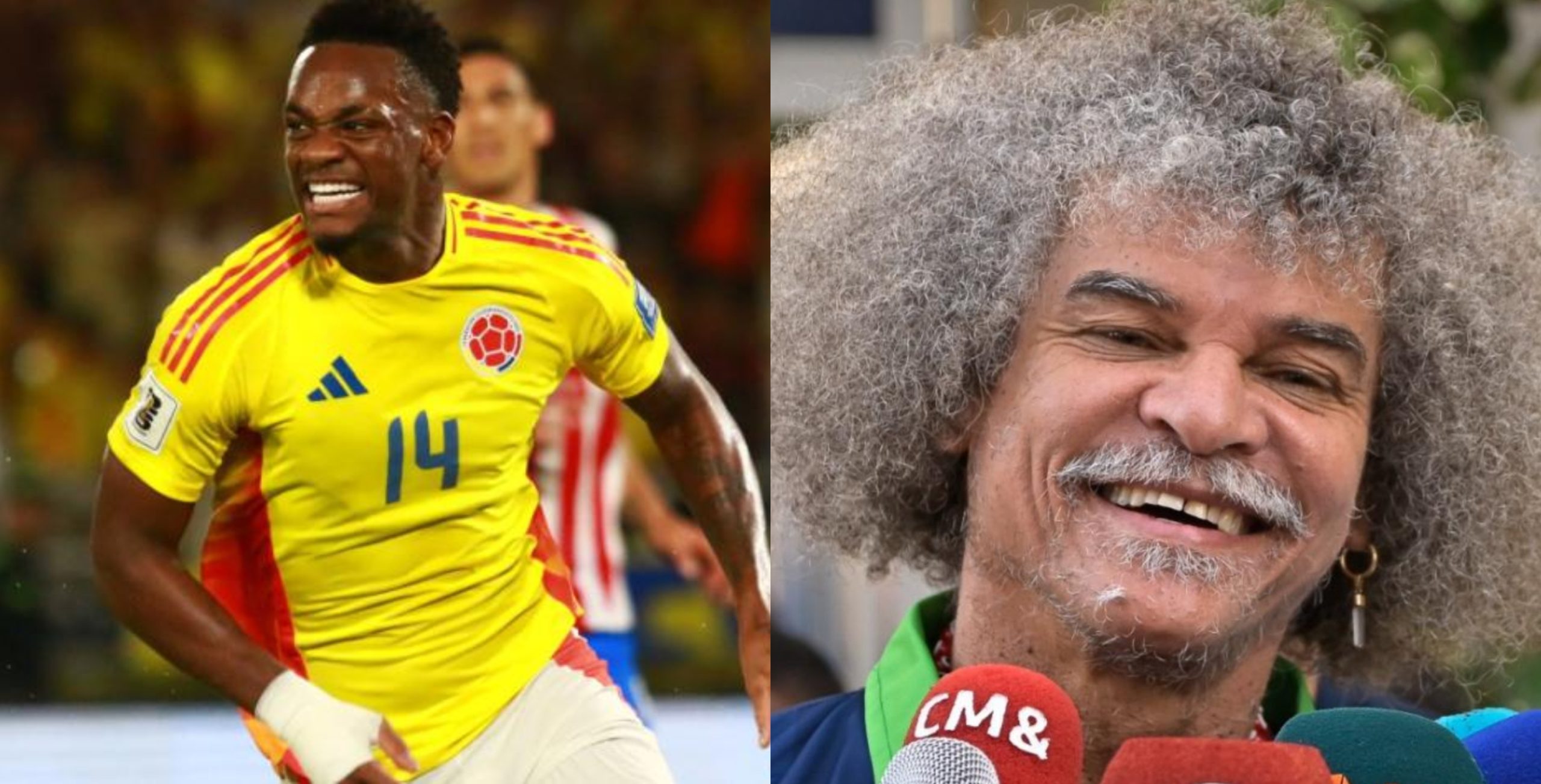 El choque de generaciones en el fútbol colombiano: Valderrama vs. Durán