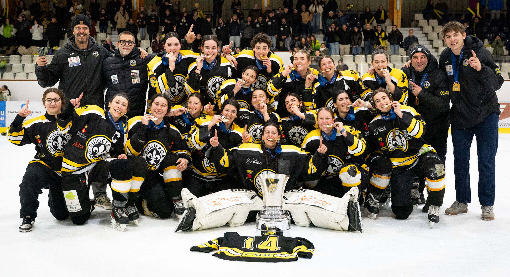 El CG Puigcerdà Conquista su Tercera Copa de la Reina Consecutiva en una Final Vibrante ante el CH Jaca
