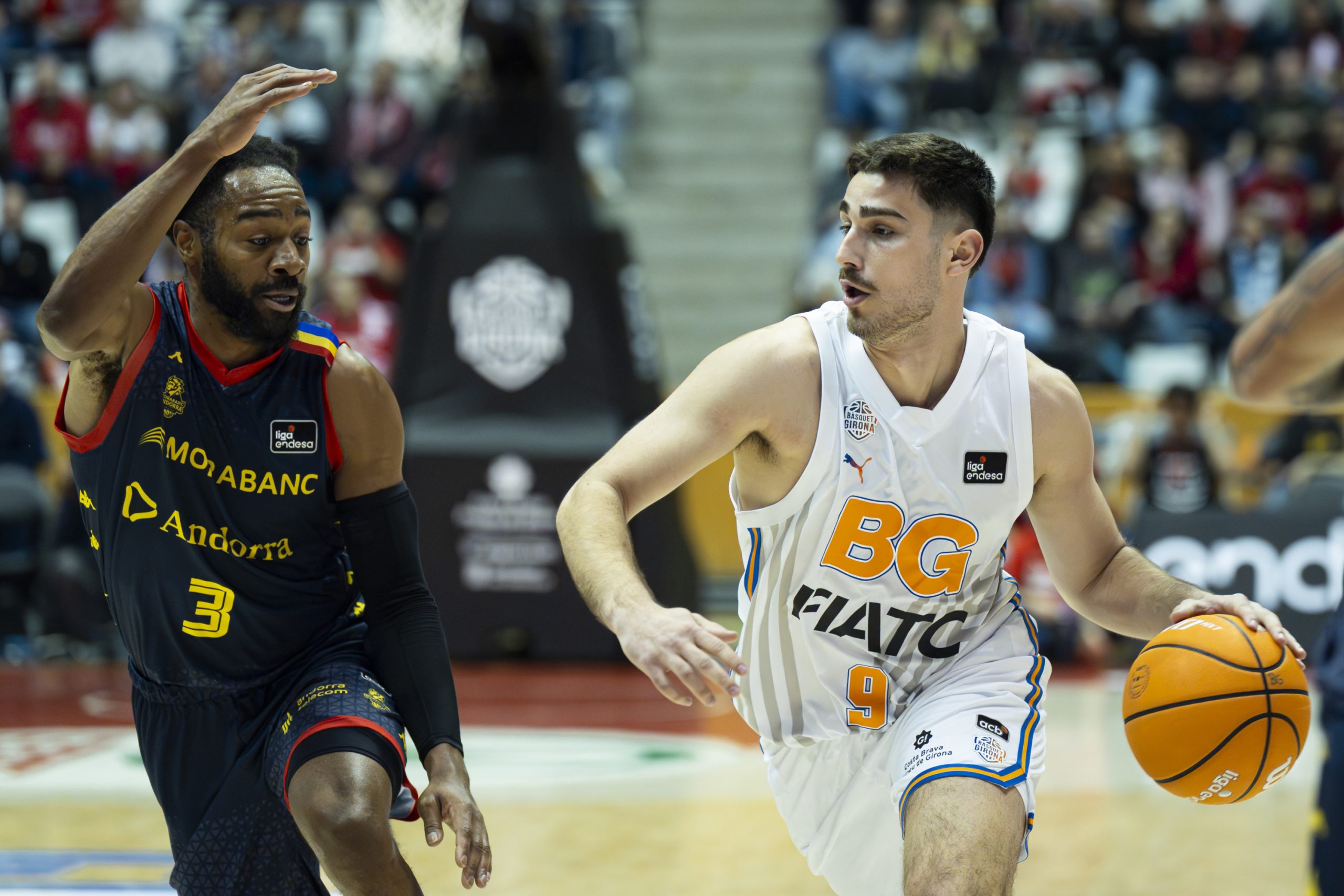 Bàsquet Girona se afianza en su lucha por la permanencia tras derrotar al MoraBanc Andorra