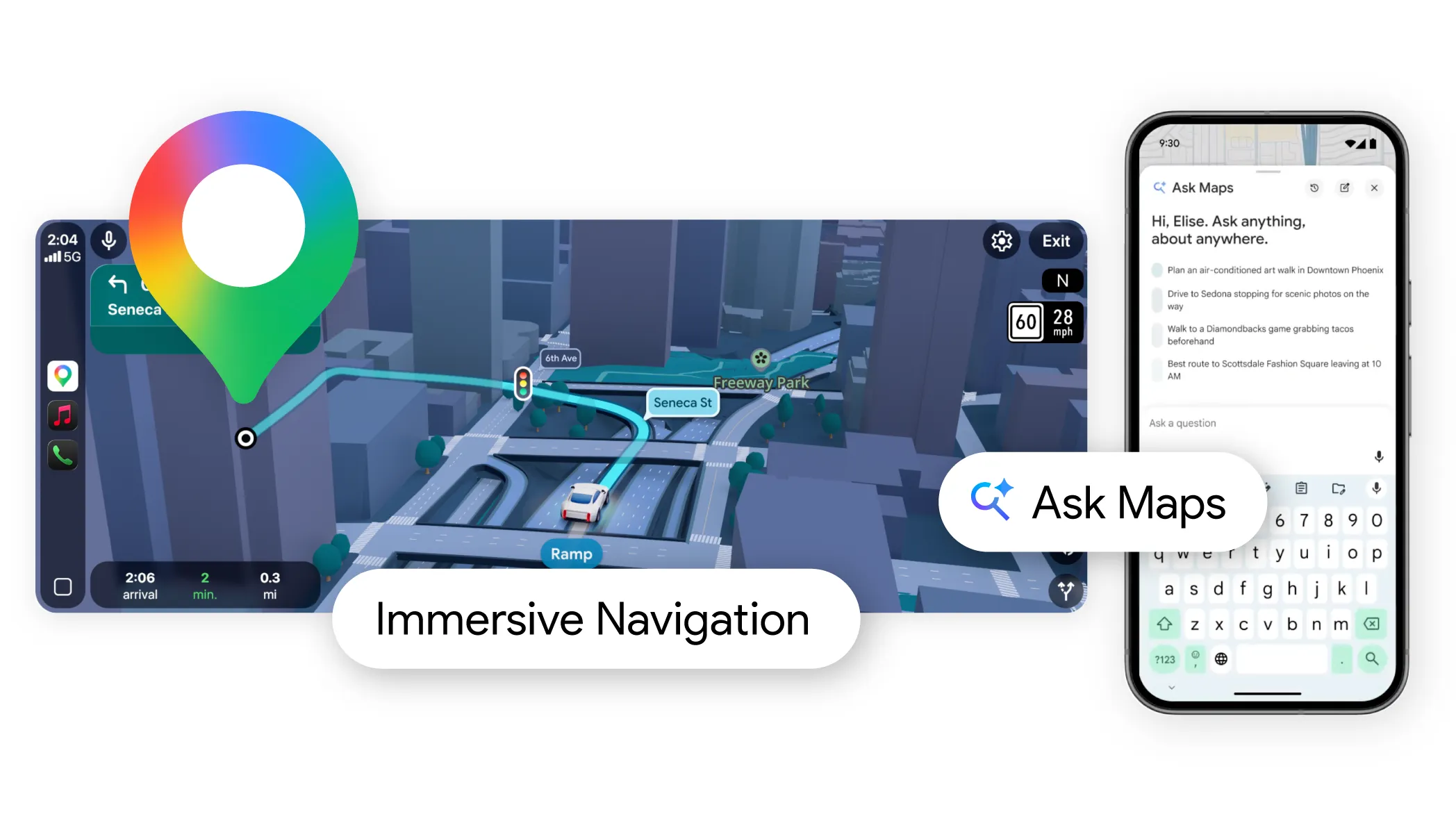 Google Maps revoluciona la navegación para motoristas con su nueva función inmersiva