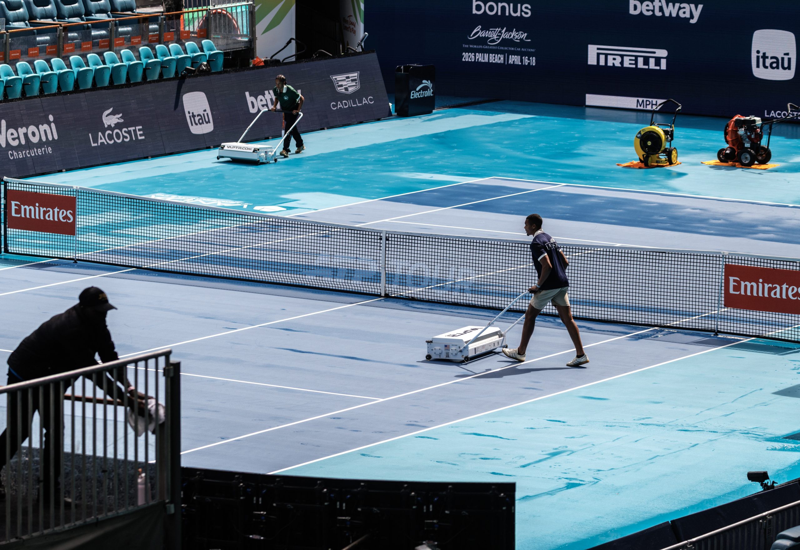 La tormenta desata el caos en el Masters de Miami: ¿quiénes son los ganadores y perdedores?