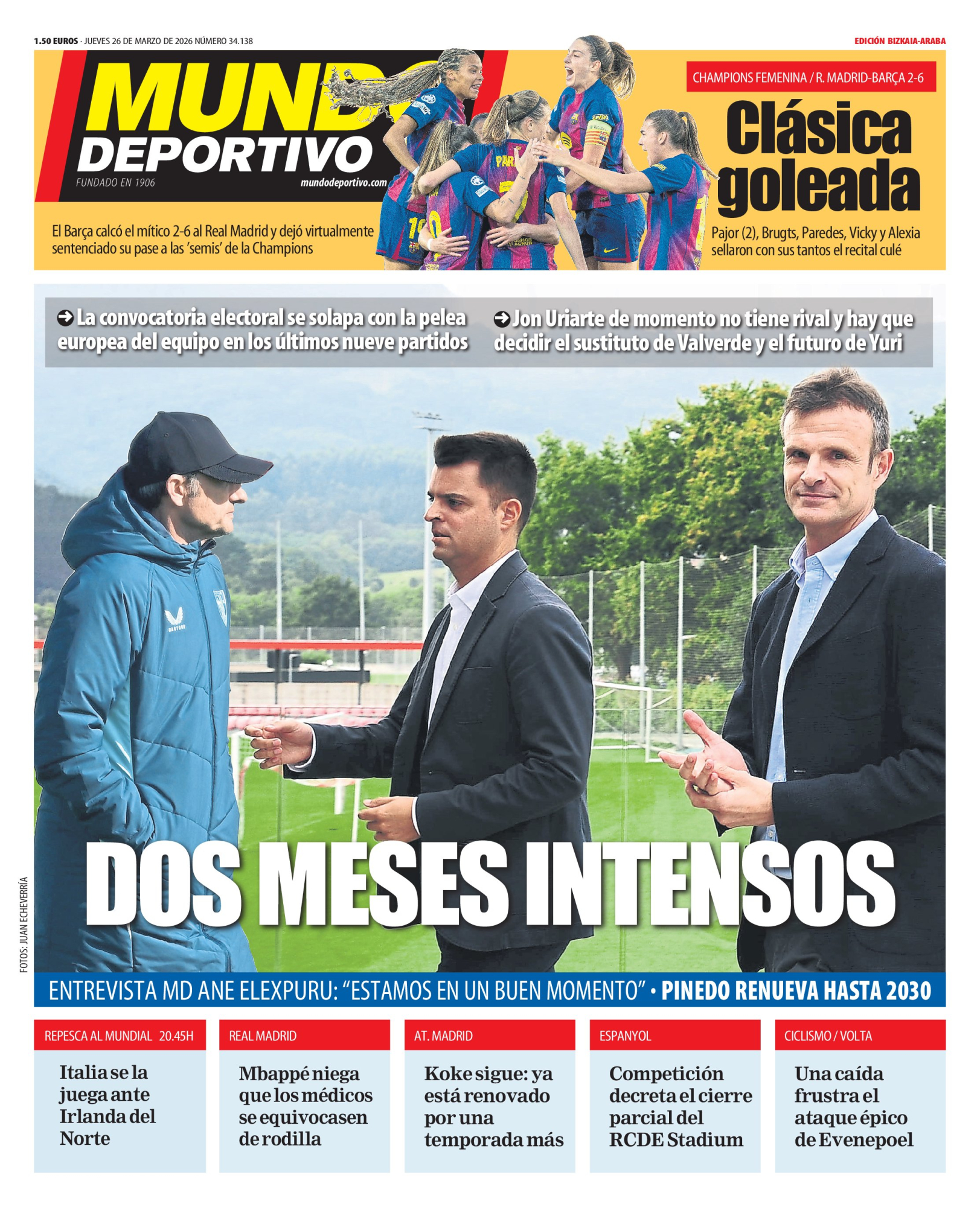 El Athletic Club se prepara para dos meses decisivos: elecciones y futuro incierto