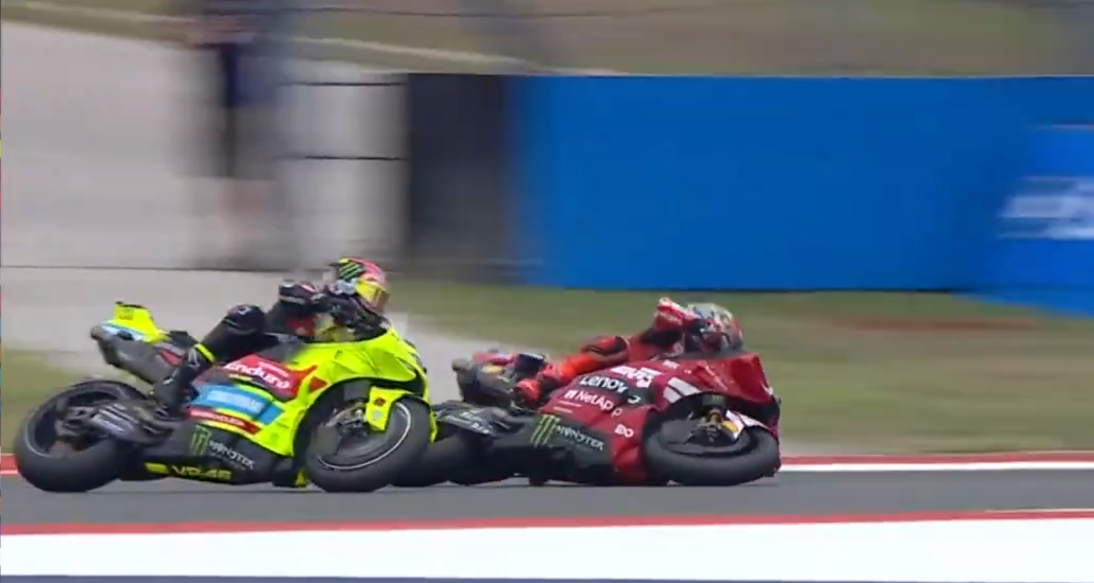Descalabro en el GP de Estados Unidos: Marc Márquez en el ojo del huracán