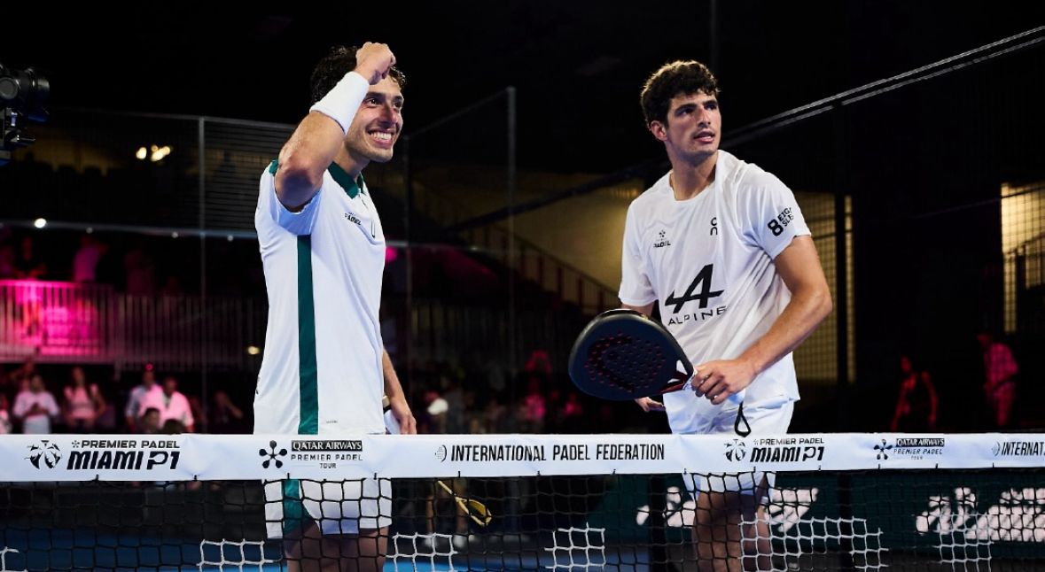 El emocionante camino hacia la final del torneo de pádel en Miami: Coello-Tapia y Chingotto-Galán brillan en semifinales
