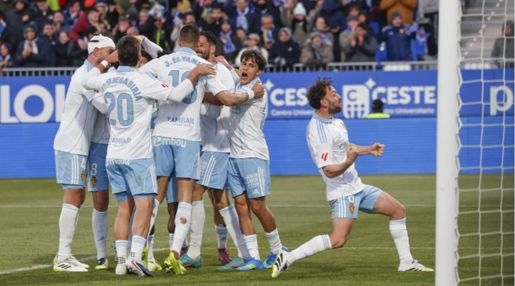 El Zaragoza Da la Sorpresa y Derrota al Líder de LaLiga Hypermotion
