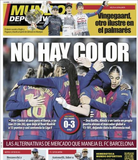 Las Portadas Deportivas que Marcan la Actualidad: 30 de Marzo de 2026