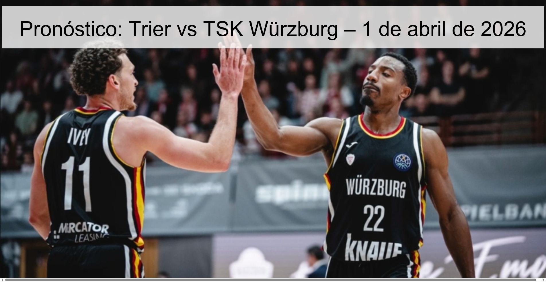 Pronóstico: Trier vs TSK Würzburg – 1 de abril de 2026